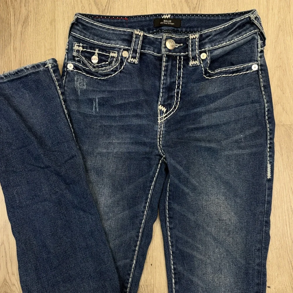 True Religion Women's Dark Blue Boot Cut Jeans - Picture 2 of 4